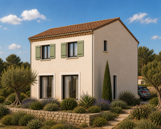 Vente Maison Villa neuve 4 pièces 93 m² avec jardin  – La Roquette sur Siagne  -  frais de notaire réduit La roquette sur siagne