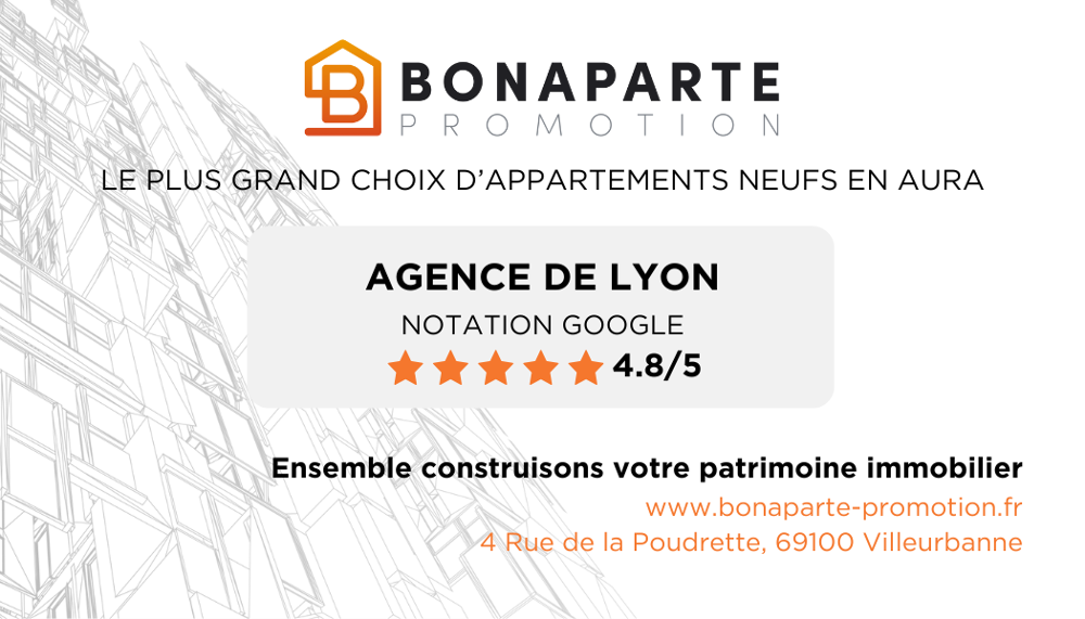 Vente Appartement Grand Type 5 traversant et ses 2 TERRASSES ! Métro La SOIE et Tramway T9 ! Vaulx en velin