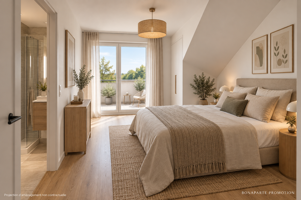 Vente Appartement magnifique 4 pièces de 91m² avec terrasse de 35m² r+2 Jouy le moutier