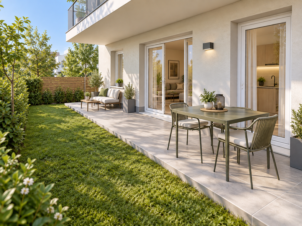Vente Appartement NOUVEAUTE A L'ENTREE DE TALANT - SUPERBE T2 EN REZ DE JARDIN - EXPO SUD/OUEST Talant