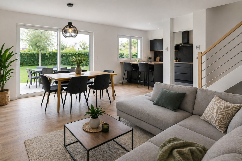 HOLTZHEIM, votre maison neuve 109 m² avec jardin aux portes de Strasbourg