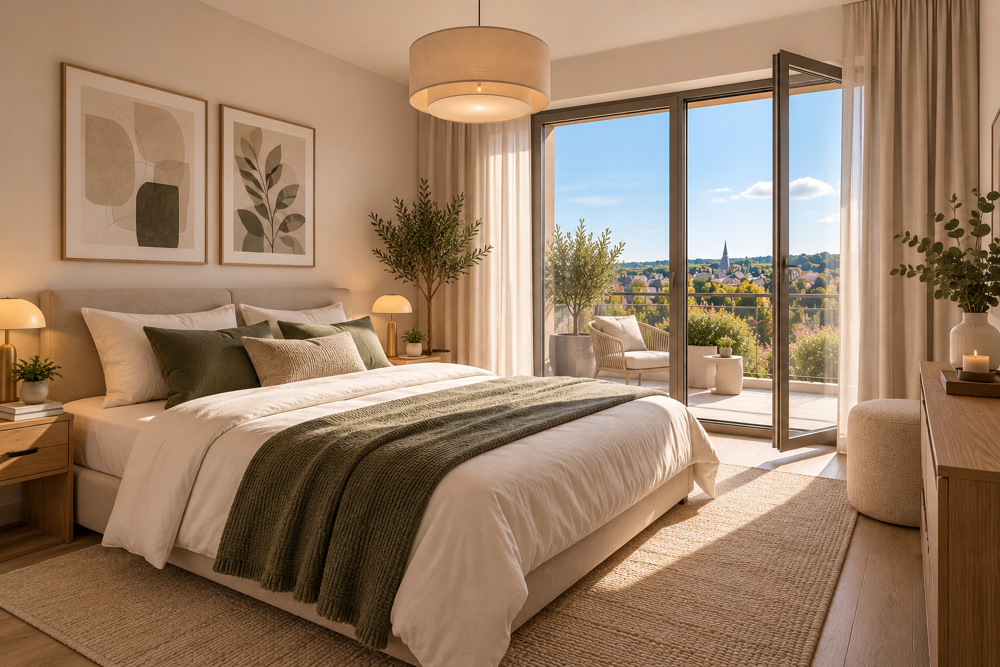 Vente Appartement BOIS-GUILLAUME – À MOINS DE 10 MIN DE ROUEN – T3 + BALCON 17 M² + PARKING Bois guillaume