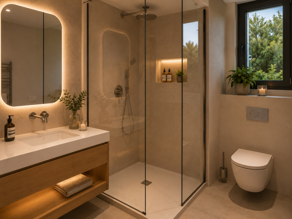 GOLFE JUAN FRONT DE MER -RETOUR DE LOT BEAU T2 EN REZ DE JARDIN DE 41M² AVEC 44M² D'EXTERIEUR