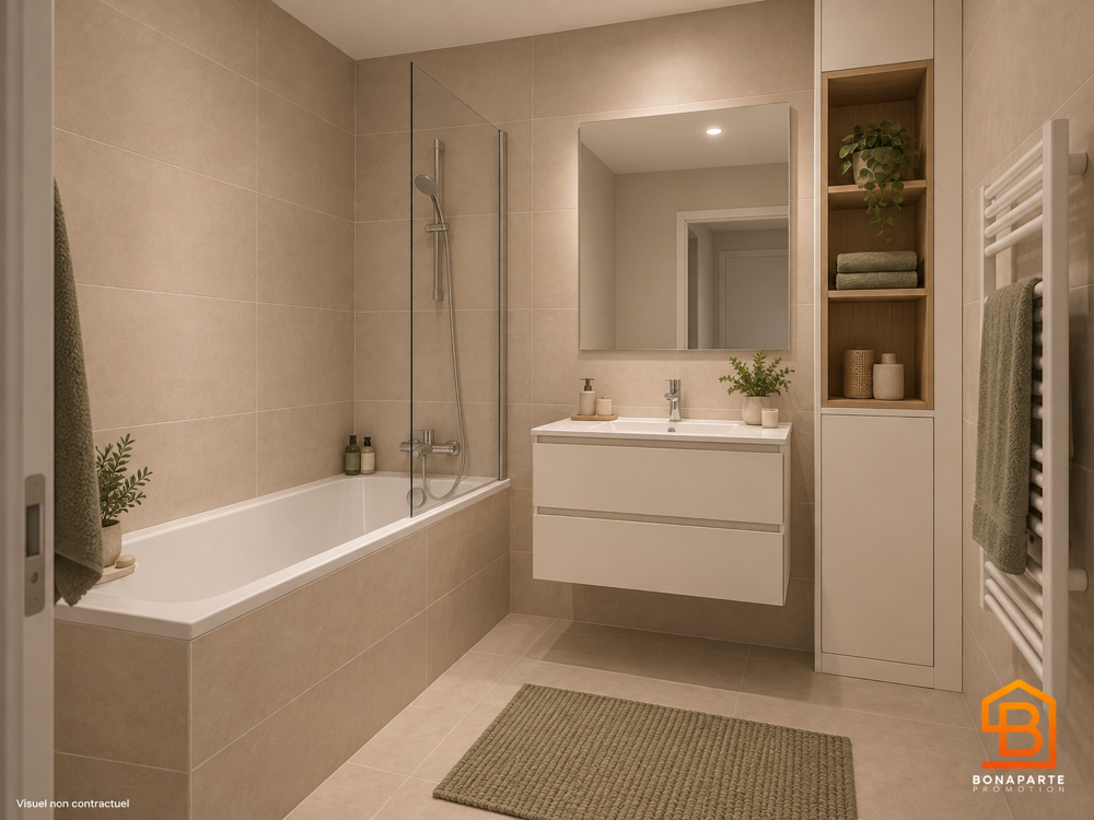 Vente Appartement 3 pieces  avec terrasse de 34 m² en étage à Cergy LIRAISON RAPIDE Cergy