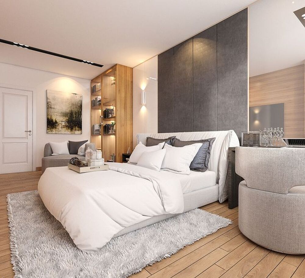 RARE! T2 moderne avec grande baie vitrée, balcon spacieux et cadre verdoyant l Portes de Strasbourg