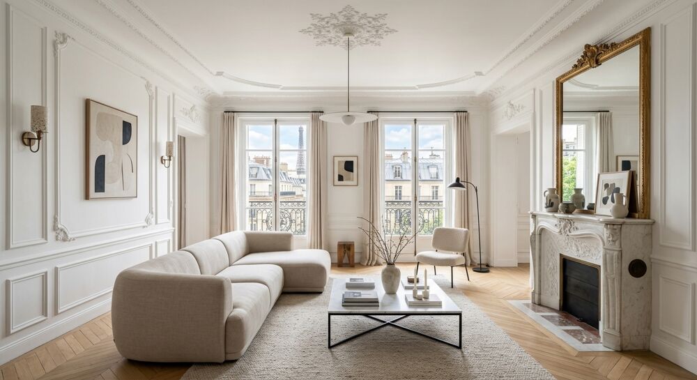 Vente Appartement RARE & EXCEPTIONNEL – BEAU T3 HAUSSMANNIEN DE SÉDUCTION AU CŒUR DU 19ème - PROCHE METRO Paris 19