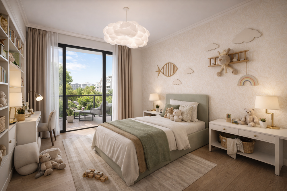 5 minutes à pied du RER A -Rue dAriane  Résidence de standing  3 pièces avec balcon VEFA
