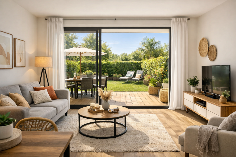 NOUVEAUTE PERRIGNY - BEAU T2 STANDING AVEC TERRASSE ET JARDIN DE 45 M² EXPO SUD/OUEST