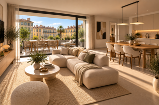 Vente Appartement VISITABLE IMMEDIATEMENT, T3 85M² DERNIER ETAGE, NICE PROCHE CENTRE, SOLARIUM 65M², NORMES RE 2020 Nice