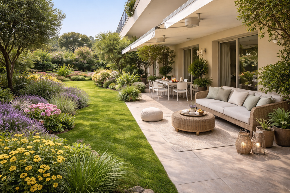 Vente Appartement MAGNIFIQUE JARDIN PLEIN SUD POUR CE BEAU T2 DANS LE QUARTIER DU PIN DE BORMES Bormes les mimosas