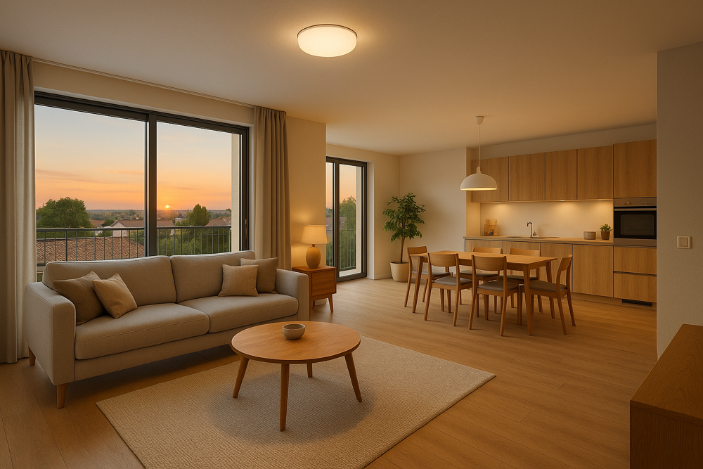 BAISSE DE PRIX POUR CE 2 PIECES AU DERNIER ETAGE