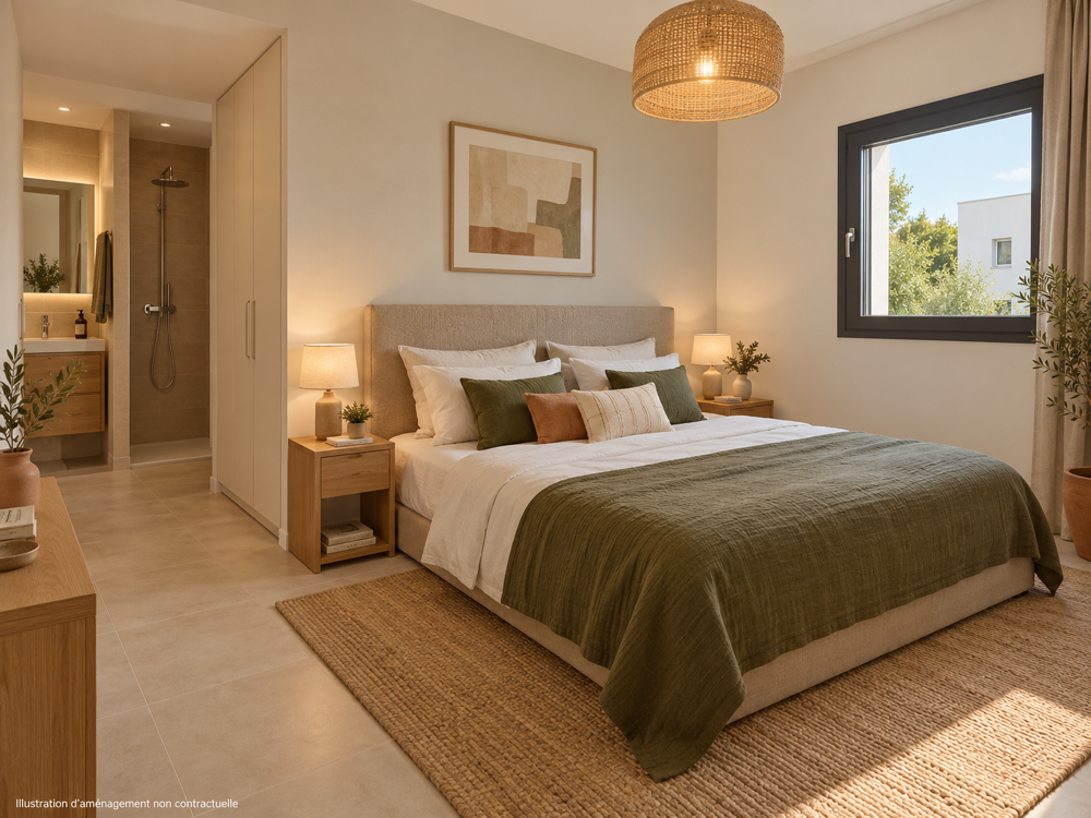 Vente Maison Montpellier centre – Villa neuve T4 avec jardin et places de stationnements Montpellier