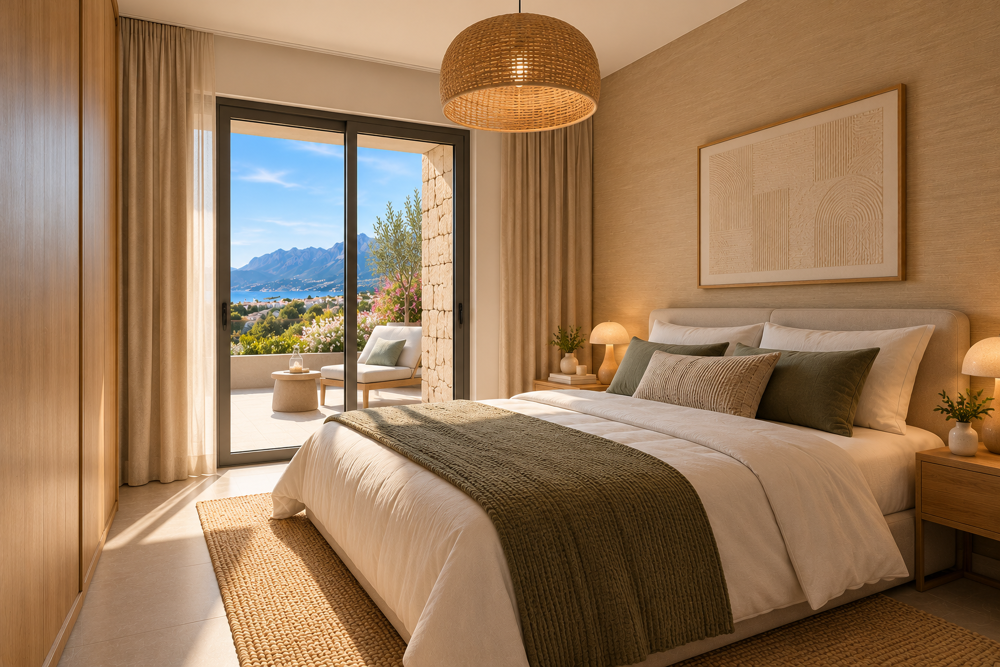 Vente Appartement CALVI – SUPERBE T3 NEUF DE 62 M² AVEC TERRASSE DE 20 M² – RÉSIDENCE DE STANDING AVEC PISCINE Calvi