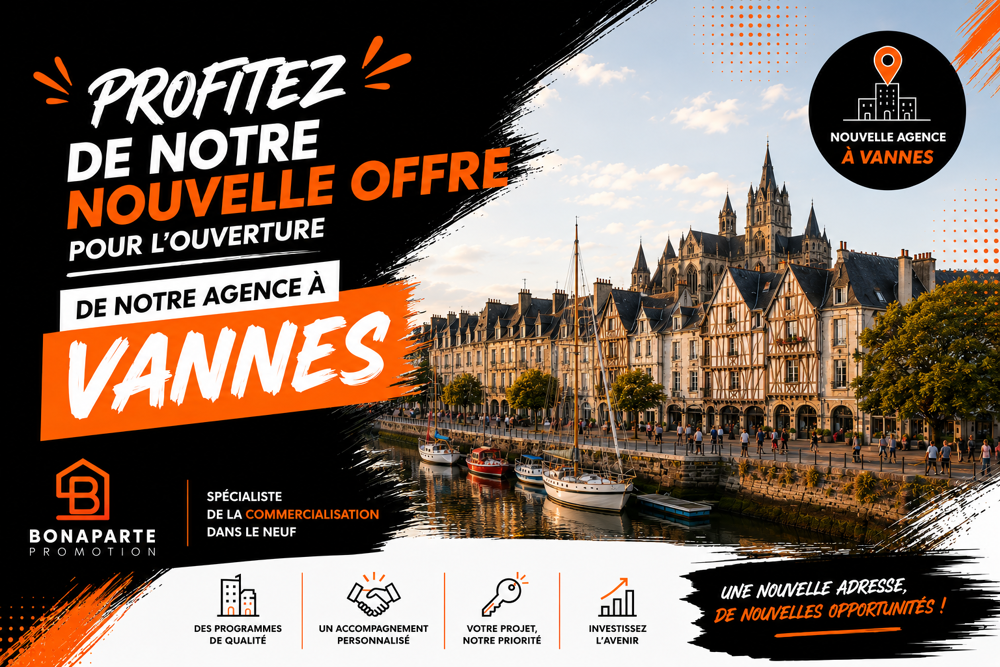 Vente Appartement DEVENEZ PROPRIETAIRE SANS APPORT DE VOTRE FUTUR T2 EN TVA REDUITE Hennebont