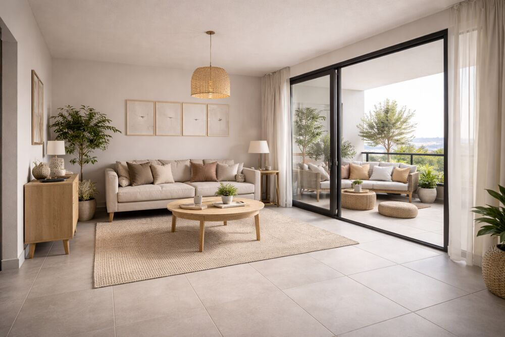 Vente Appartement ANTIBES: SPLENDIDE T3 DE 63M² AVEC BELLE TERRASSE Antibes