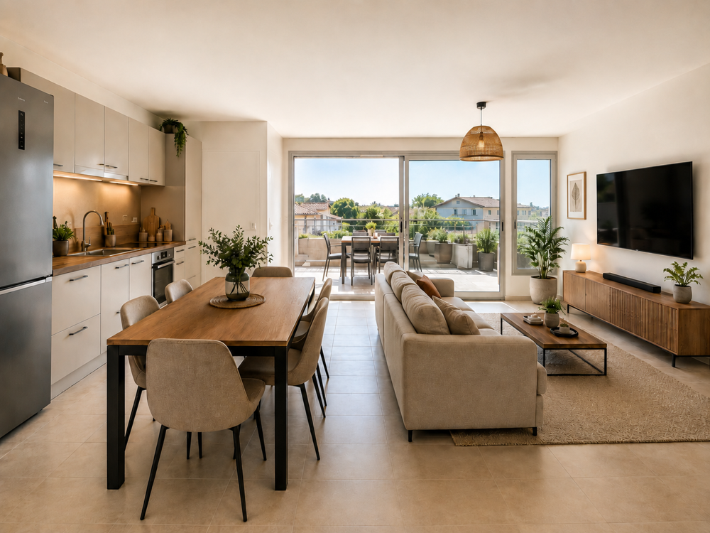 Vente Appartement Spacieux T4 grande terrasse Sud vue sur l'eau Ernolsheim bruche
