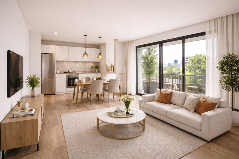 Vente Appartement LIVRAISON IMMEDIATE - BEAU T2 DE STANDING AVEC GRAND BALCON Dijon