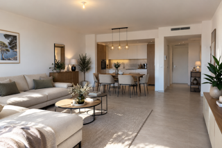 Vente Appartement VISITABLE IMMEDIATEMENT, T2 40M² VUE MER, ANTIBES PROCHE CENTRE, TERRASSE 10M², NORMES RE 2020 Antibes