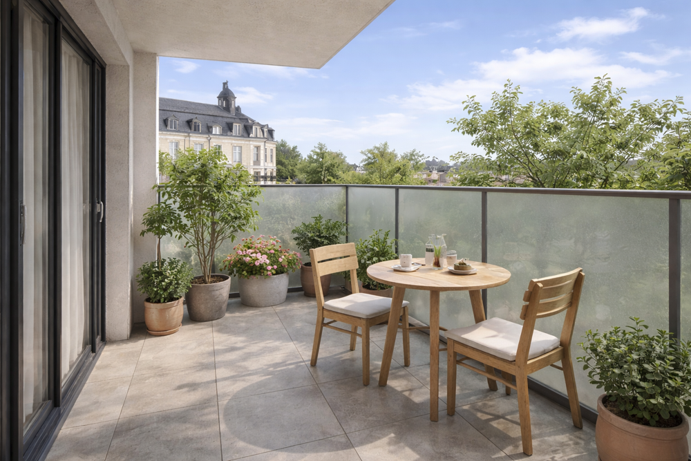 Appartement neuf 2 pièces 41 m² avec balcon