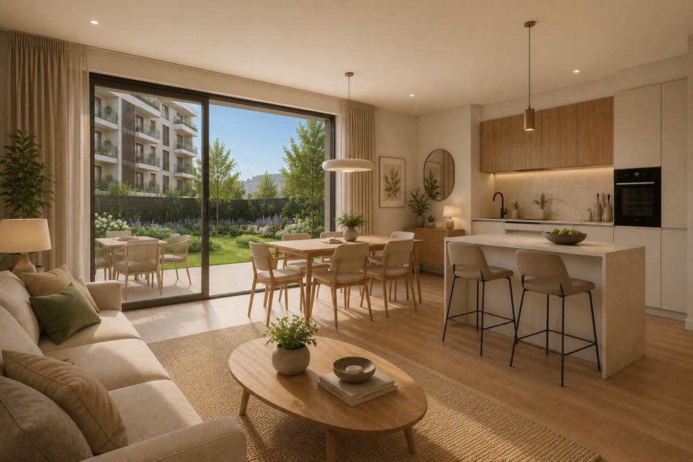 Vente Appartement RARE BEAU T4 TRAVERSANT  DE 80M² AVEC JARDIN EN PLEIN CENTRE-VILLE Cagnes sur mer