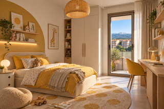 Vente Appartement TVA 5.5% : 3 PIECES D'ANGLE - EXPOSE SUD - BALCON - FRAIS DE NOTAIRE REDUITS Grasse