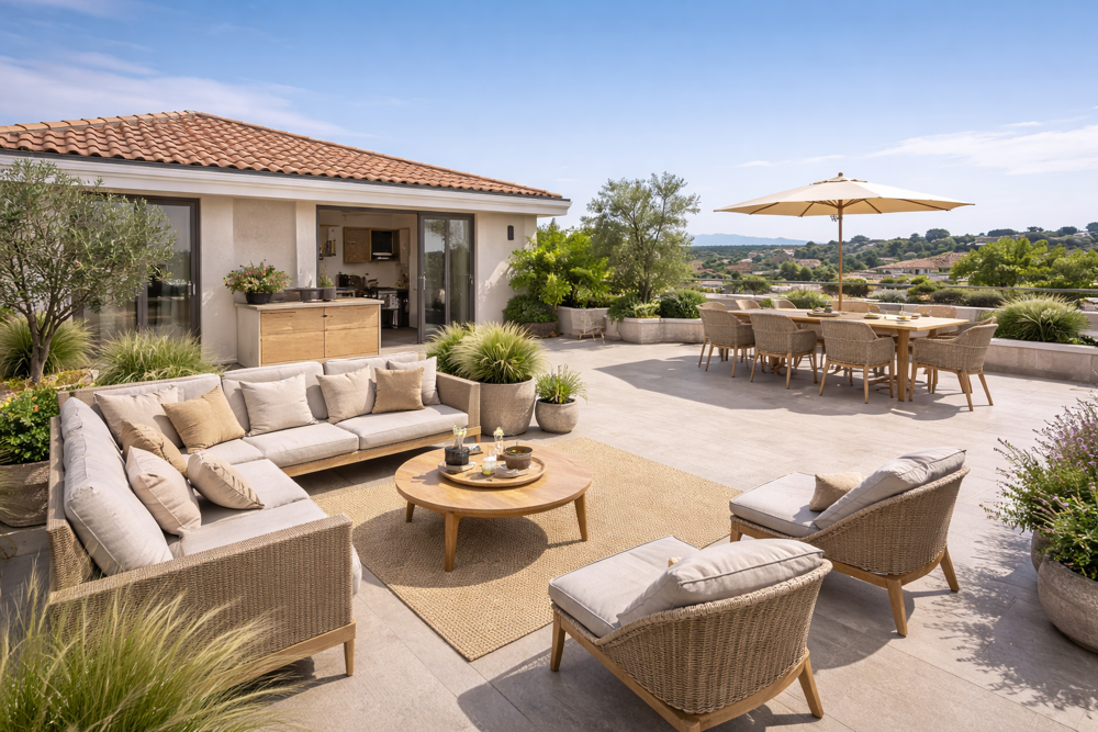 Vente Appartement T4 rooftop d'exception avec plus de 52 m² de terrasses : un bien rare aux portes du centre-ville ! Salon de provence