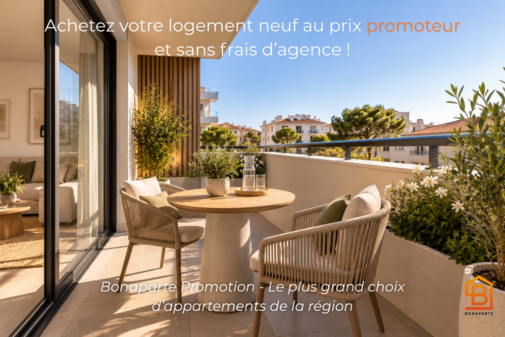 Vente Appartement T2 NEUF À BÉZIERS – CANAL DU MIDI & CENTRE-VILLE À PIED Beziers