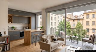 Vente Appartement Livré et Visitable pour ce Superbe T2 de 47 m² avec Extérieur – Lyon 4 Croix-Rousse Lyon 4