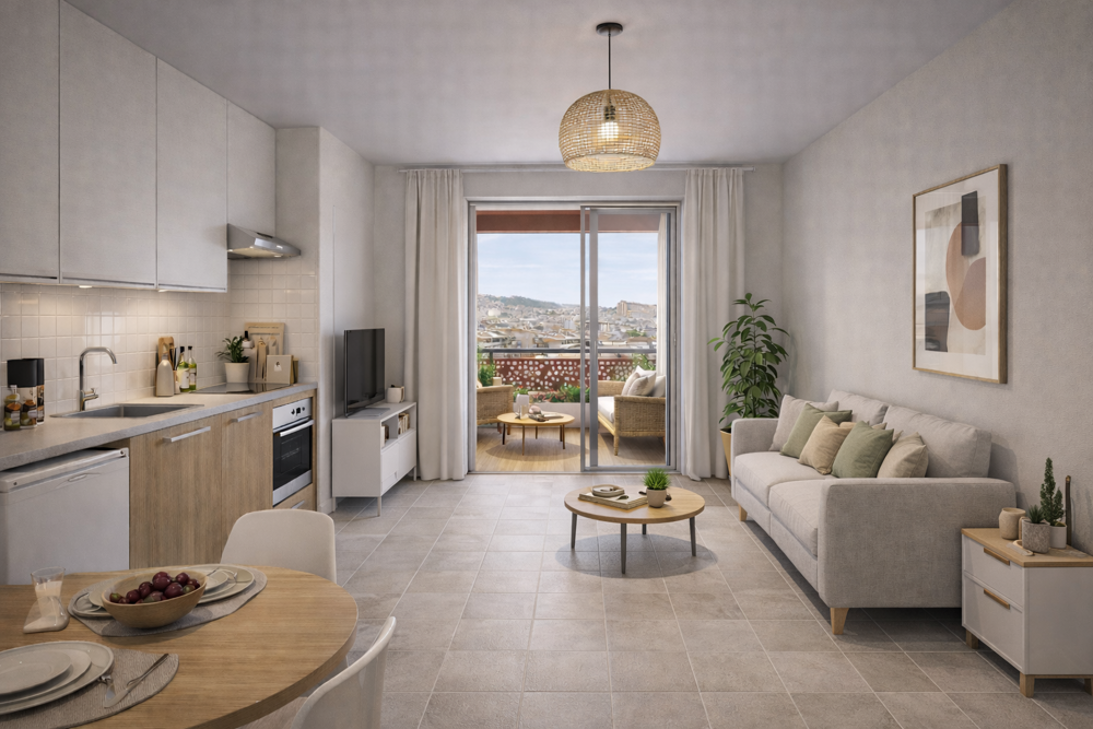 Vente Appartement POUR LES INVESTISSEURS ! MAGNIFIQUE STUDIO AU COEUR DU QUARTIER LA TIMONE ! Marseille 5