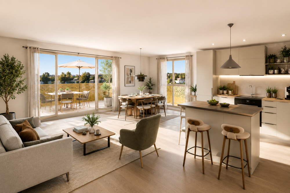 Vente Appartement CHARMANT 3 PIÉCES- MODERNE ET LUMINEUX À 2 PAS DES PLAGES ET DU PARC BORÉLY Marseille 8