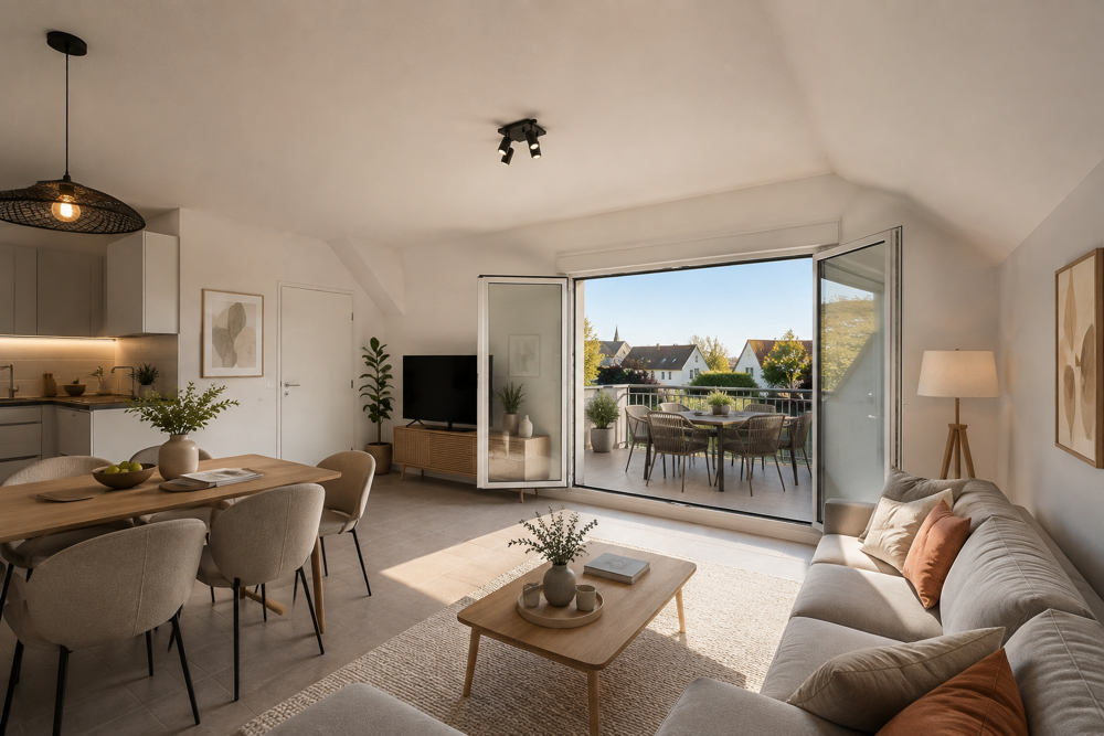 Vente Appartement GRAND ET SPACIEUX T3 83M² Epfig