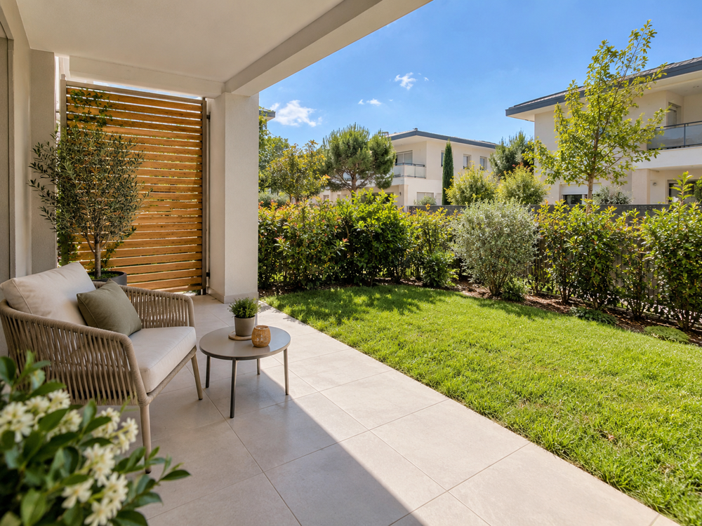 Vente Appartement T2 NEUF DE 45 M² AVEC BALCON ET JARDIN PRIVATIF Surzur