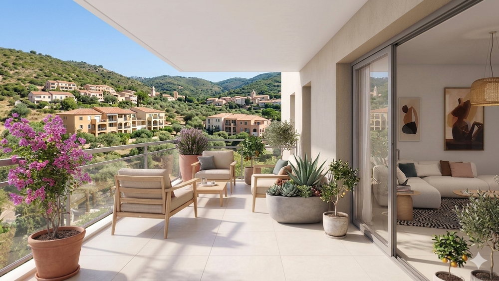 Vente Appartement ANTIBES PROCHE MER - CENTRE VILLE 2 PIECES EN ETAGE ELEVE Antibes