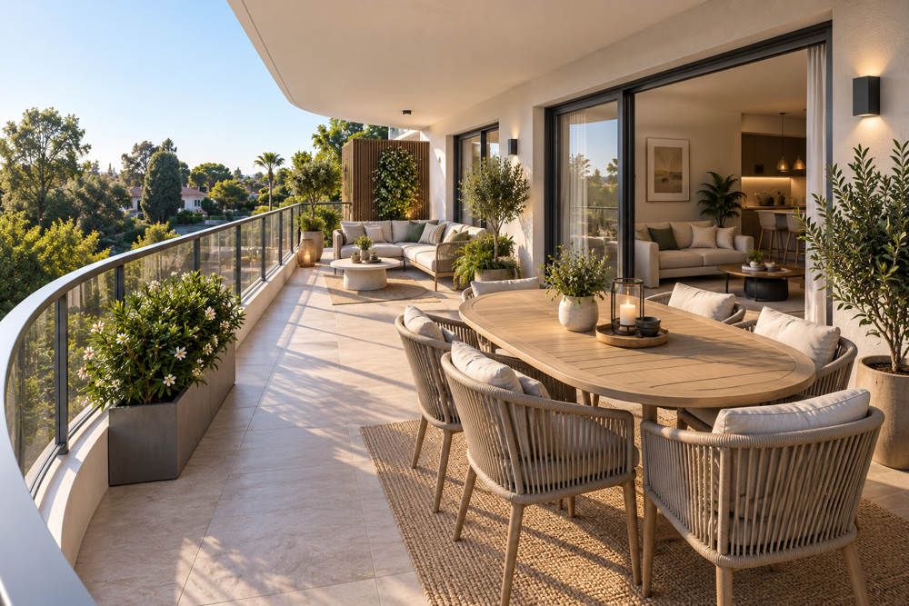 Vente Appartement RETOUR DE LOT : EXCEPTIONNEL 3 PIECES EN ANGLE DE 70M² AVEC TERRASSE DE 40M² - PISCINE Antibes