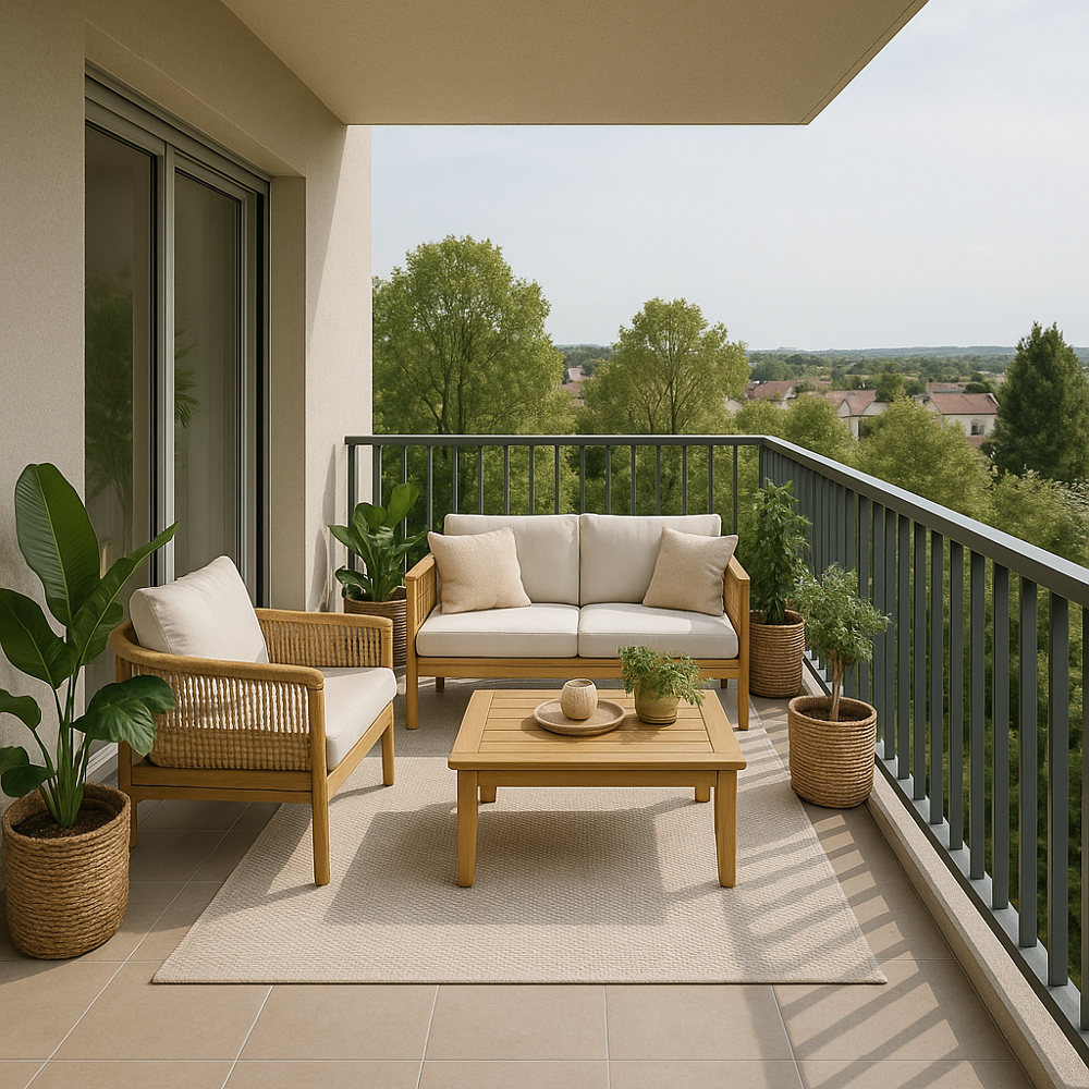 A Deux pas du luxembourg, Neuf, Thionville, T2 + Terrasse