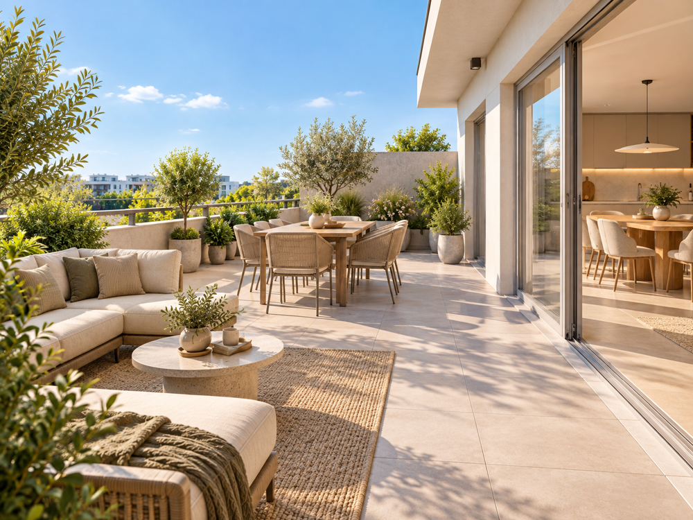 Vente Appartement THIONVILLE – T3 ATTIQUE AVEC TERRASSE DE 21 M² Thionville