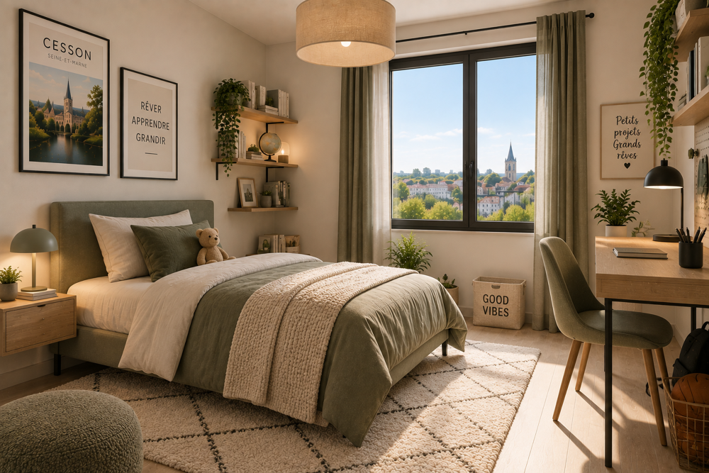 Vente Appartement CESSON – DERNIÈRE OPPORTUNITÉ ! 3 PIÈCES DUPLEX EN DERNIER ÉTAGE Cesson