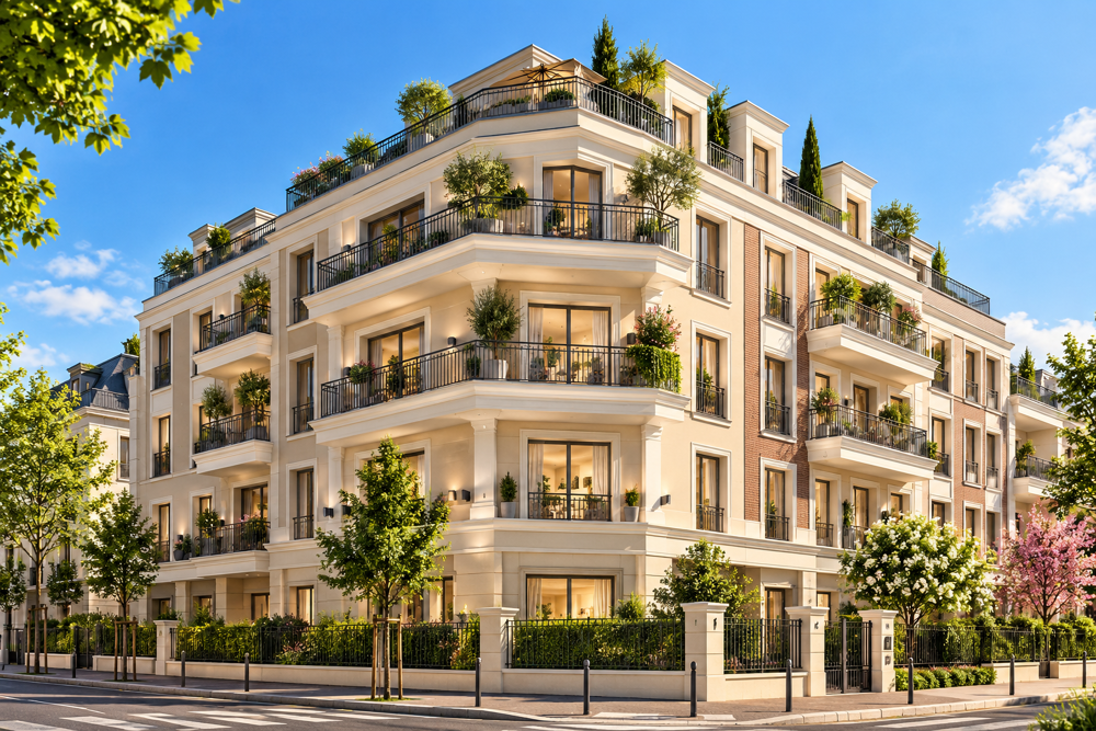 Vente Appartement DERNIER ÉTAGE – 83 M² + 10 M² DE TERRASSE Le blanc mesnil