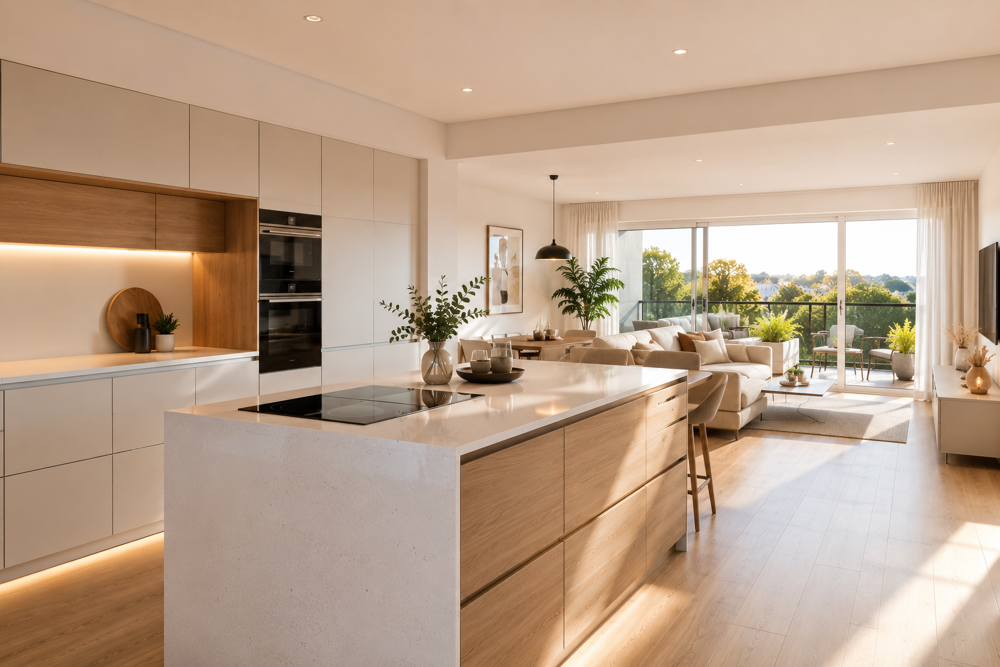 Vente Appartement T3 NEUF DERNIER ETAGE TERRASSE 50 m² St renan