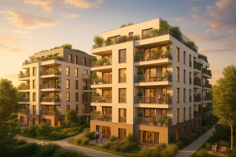 Vente Appartement RETOUR DE LOT 3P + BALCON + PARKING LIVRAISON DECEMBRE 2027 !! !! Clichy sous bois