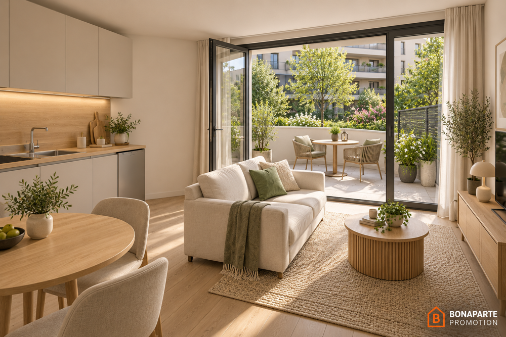 Vente Appartement APPARTEMENT 2 PIECES 40M² AVEC BALCON CENTRE VILLE-ACHAT IMMOBILIER NEUF BEZONS Bezons