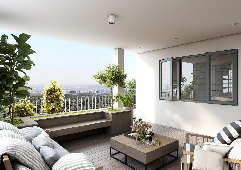 Vente Appartement -OPPORTUNITE: GRAND Type 4 avec 20 m2 de TERRASSE à la limite du GRAND LARGE ! Meyzieu