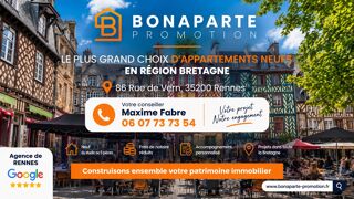 Vente Appartement RENNES – SECTEUR ALMA | GRAND T2 NEUF 45 M² – 5? ÉTAGE Rennes