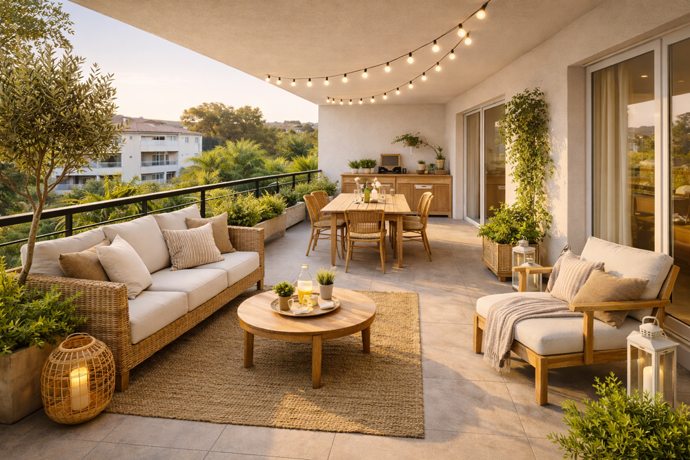 Vente Appartement BELLE TERRASSE PLEIN SUD - T3 de 61m² - CENTRE AVIGNON A PIED Avignon