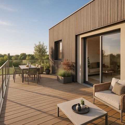   ATTIQUE VUE SUD SUR CHAMPS/ TERRASSES 65m�/GRANDE PIECE DE VIE/HAUT STANDING Appartement - 4 pi�ce(s)