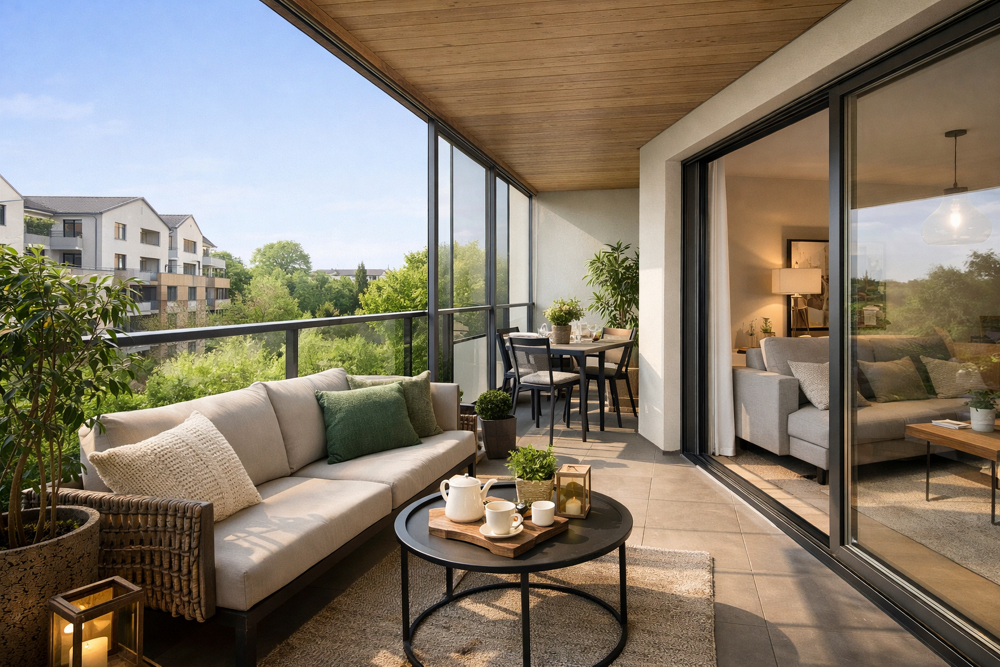 Vente Appartement GRANDE SURFACE - BALCON - VUE DEGAGEE -CHAMBRE AVEC DRESSING! CAVE Strasbourg