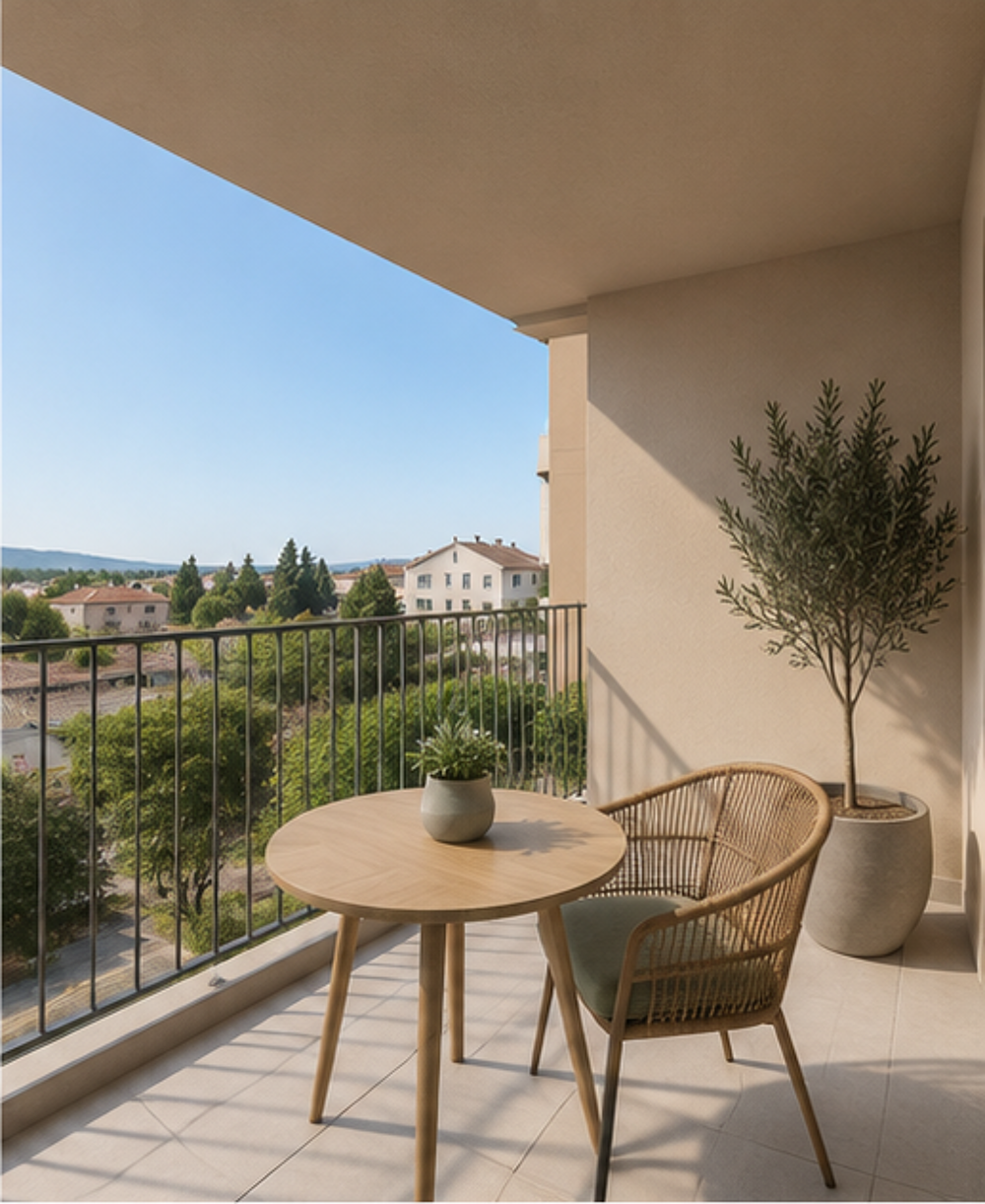 Vente Appartement BRIGNOLES CENTRE – BEAU T2 AVEC TERRASSE & 2 STATIONNEMENTS Brignoles