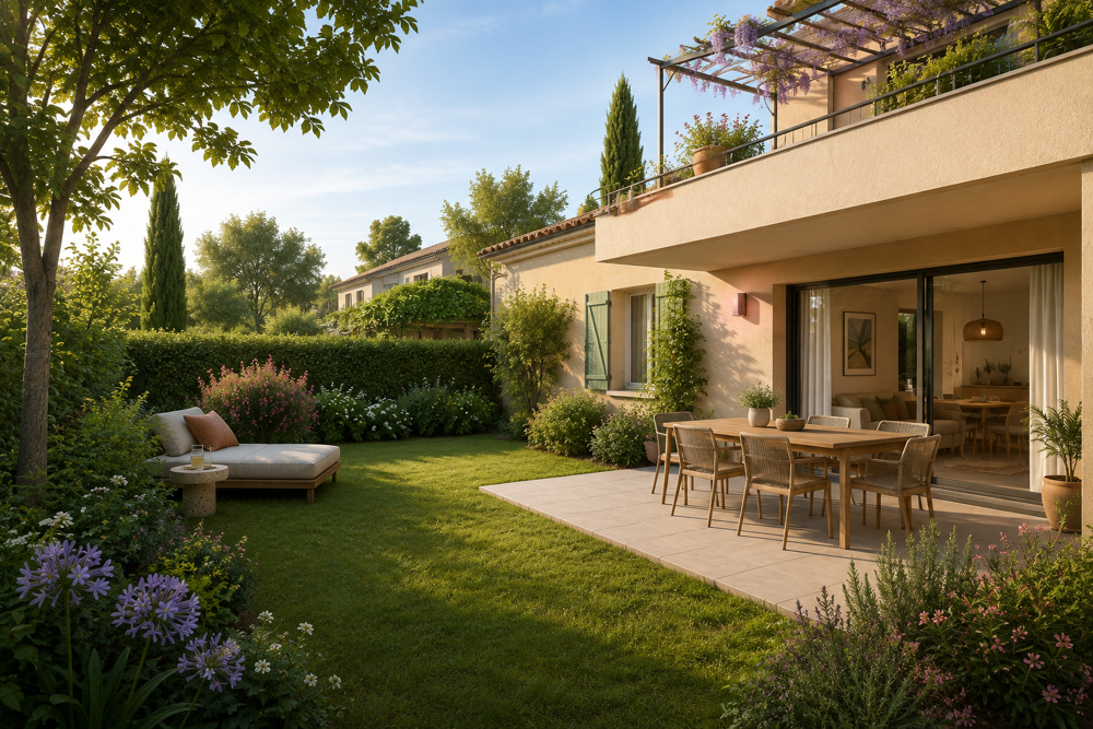 Vente Appartement Vivez entre ville et nature dans ce T3 avec jardin à Aix-en-Provence Aix en provence