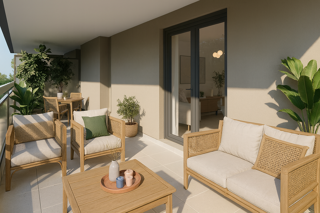  Appartement  vendre 2 pices 