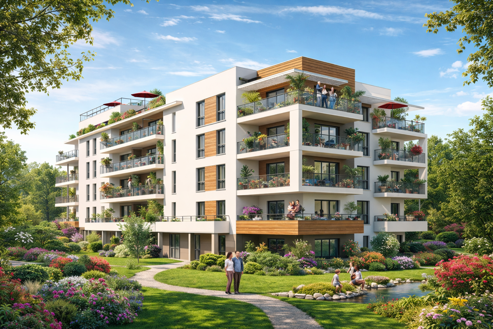 Vente Appartement RETOUR DE LOT: OPPORTUNITE LUMINEUX T3 D'ANGLE EXPOSE OUEST EN ETAGE AVEC 20M² D'EXTERIEUR Cagnes sur mer